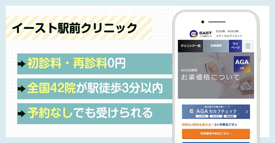 イースト駅前クリニックの特徴まとめ