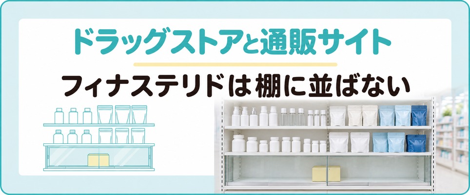 フィナステリドがドラッグストアとAmazonと楽天で買えない章の扉