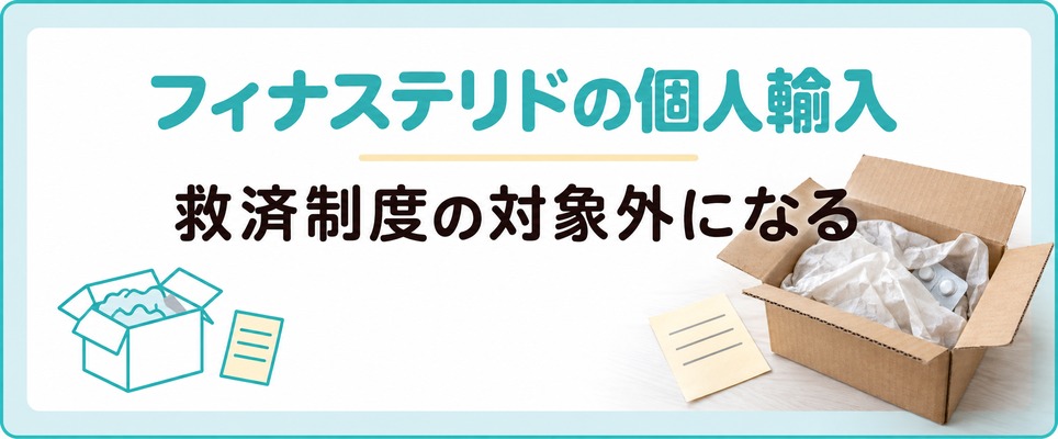 フィナステリドの個人輸入が救済制度の対象外になる章の扉