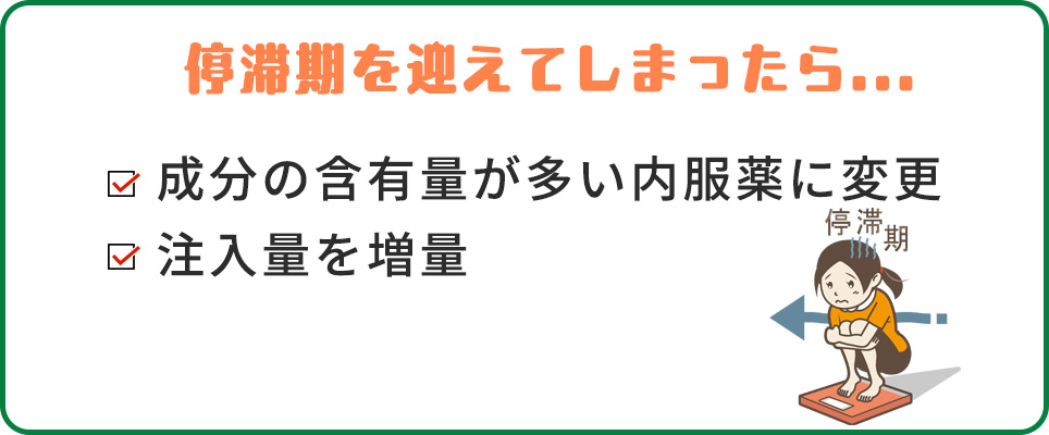 GLP-1ダイエットで停滞期を迎えてしまったらやるべきこと一覧