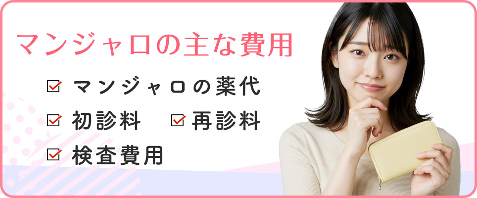 マンジャロの主な費用一覧