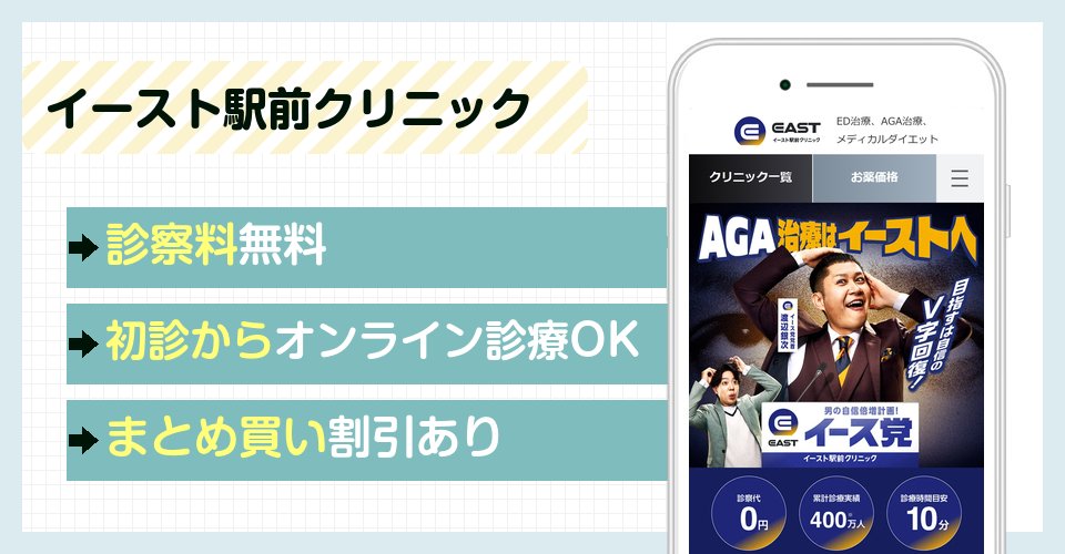 イースト駅前クリニックのバナー